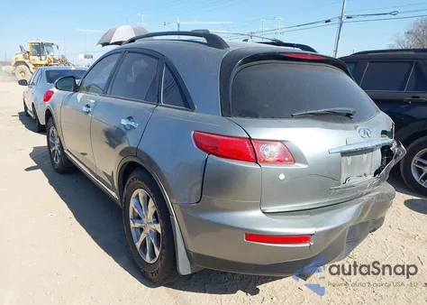 2008 Infiniti Fx35 z USA, uszkodzony, nr VIN JNRAS08U08X101256